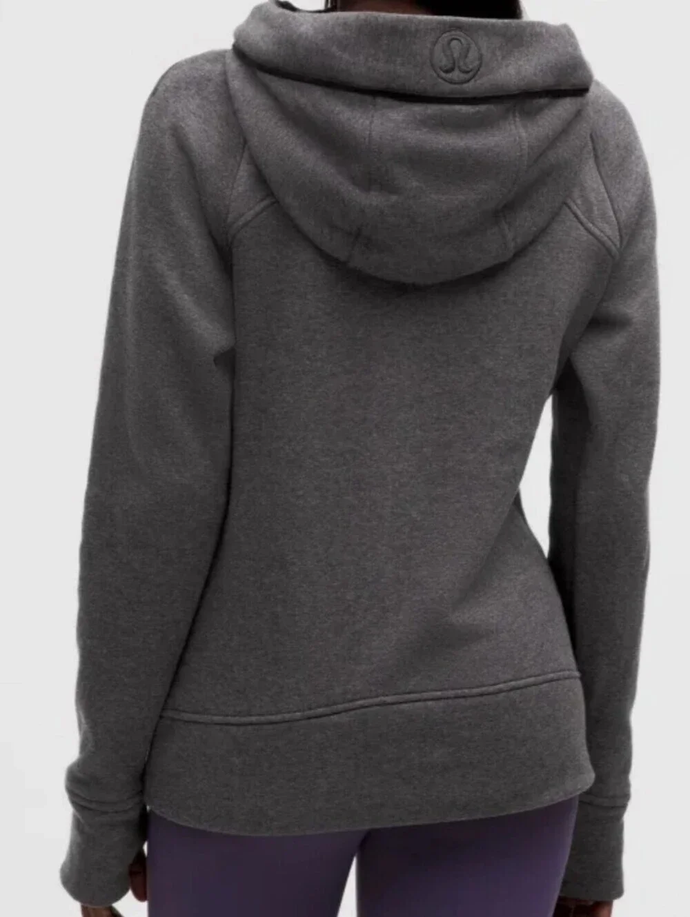 Lululemon Jacket Women's 10 Scuba Plush Hooded Full Zip